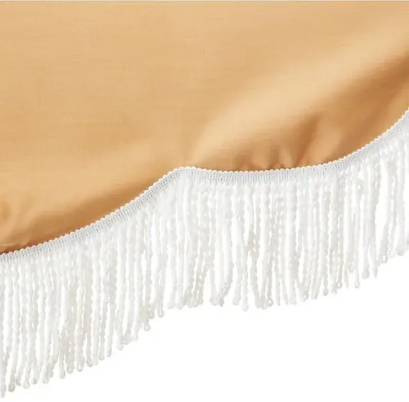 Cloud Fringe Patio Umbrella - Wheat - Beige