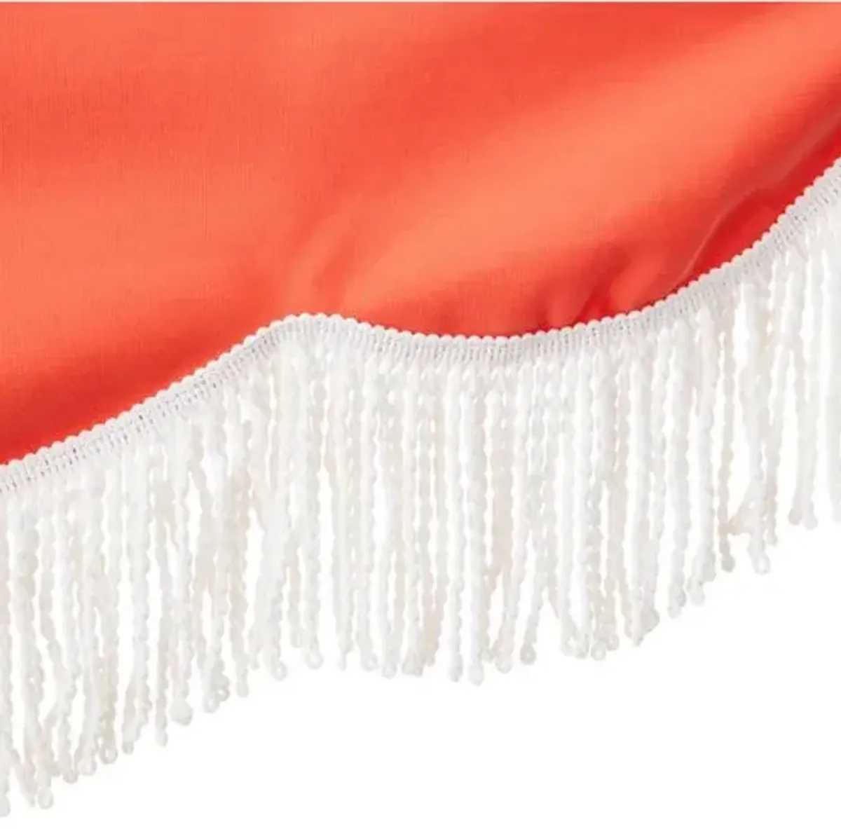 Cloud Fringe Patio Umbrella - Melon - Orange