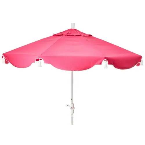 San Marco Patio Umbrella - Hot Pink Sunbrella