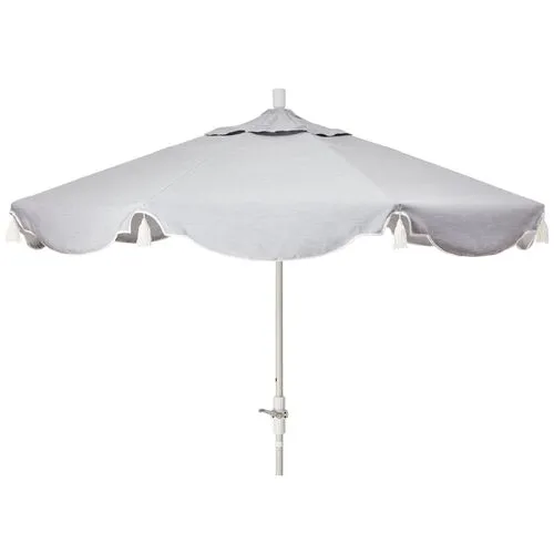San Marco Patio Umbrella - Granite Sunbrella - Gray