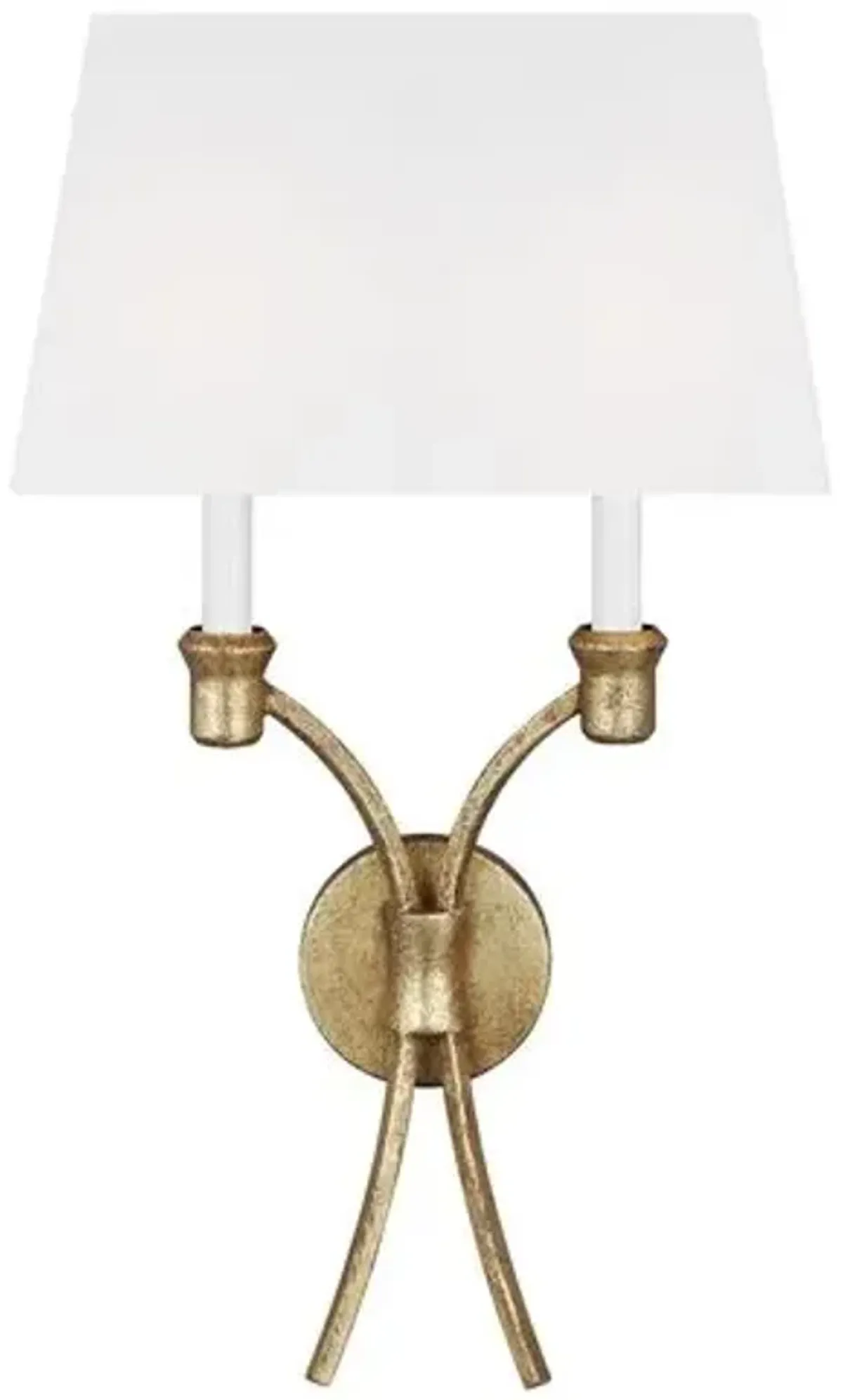 Visual Comfort - Westerly 2-Light Sconce - Antique Gild - Gold