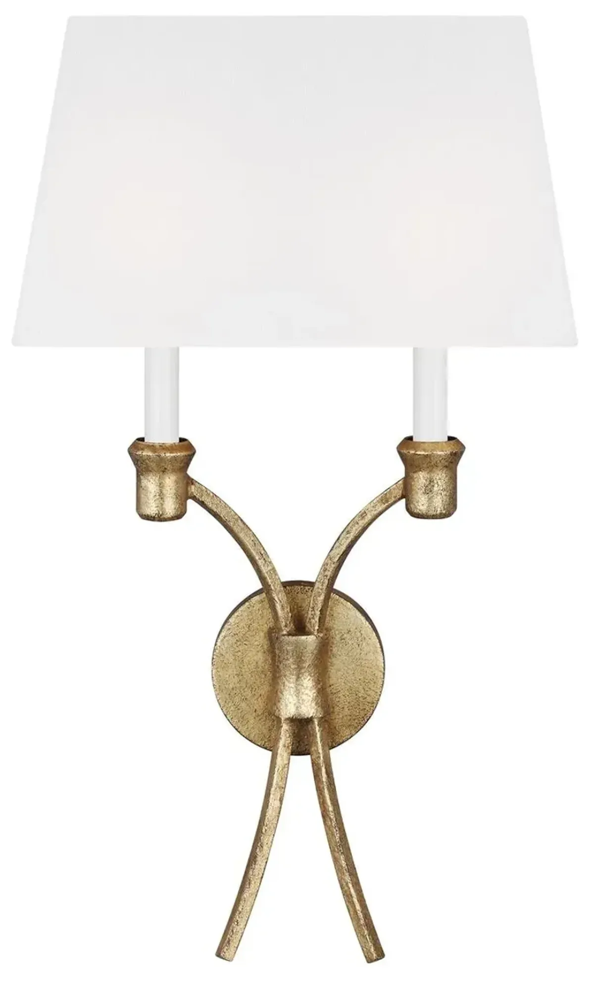 Visual Comfort - Westerly 2-Light Sconce - Antique Gild - Gold