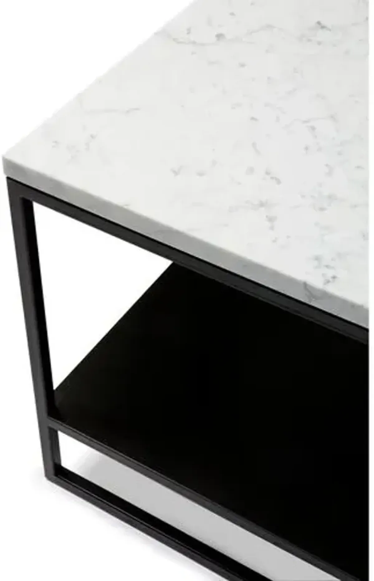 Stone Coffee Table - Black/White - Ethnicraft