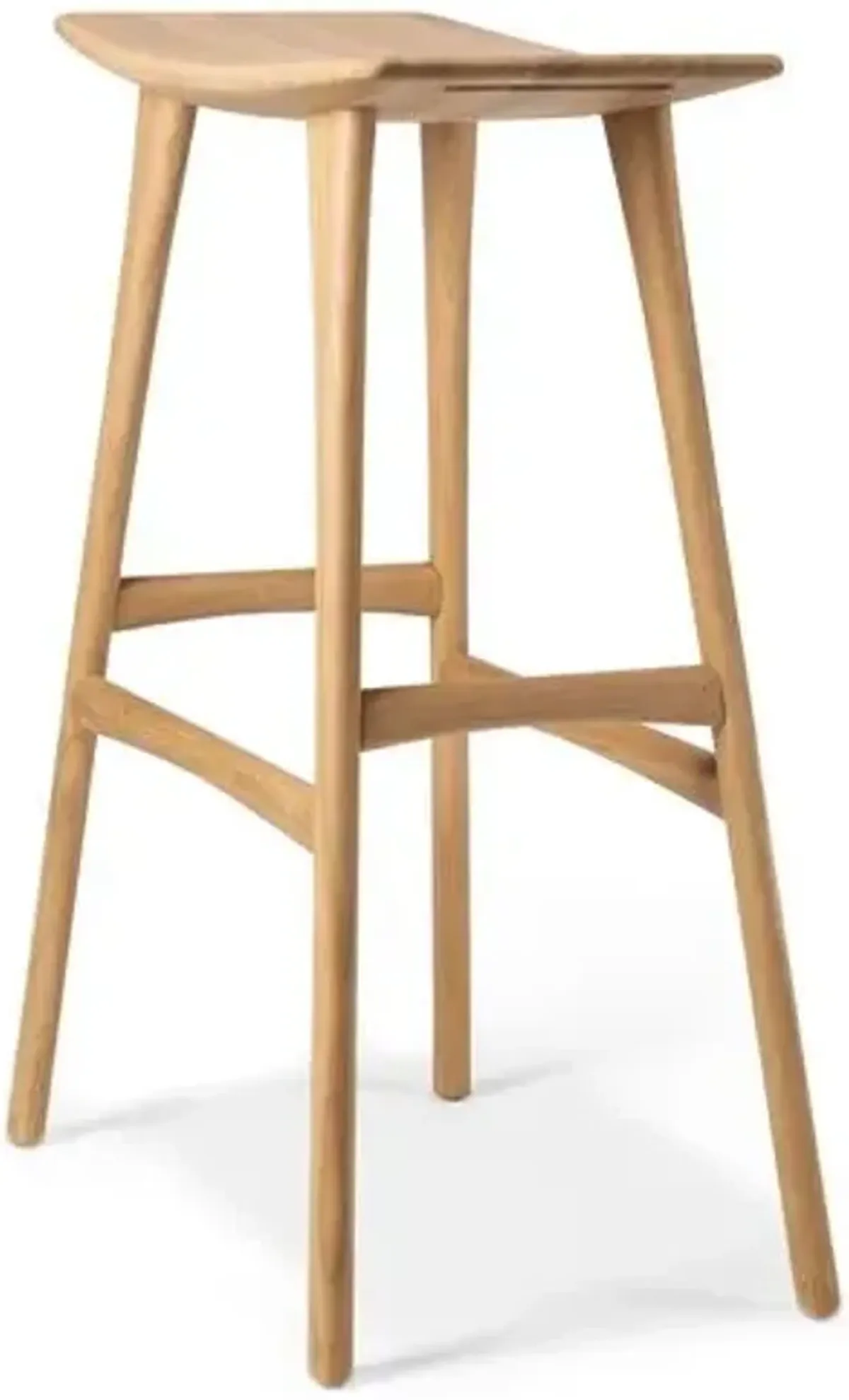 Osso Oak Barstool - Natural - Ethnicraft - Brown