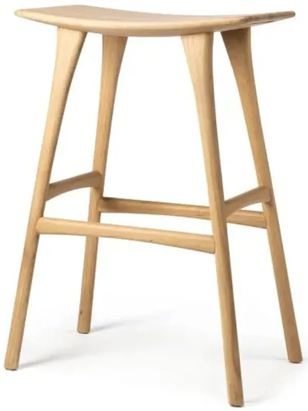 Osso Oak Barstool - Natural - Ethnicraft - Brown