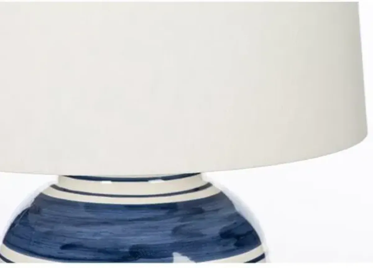 Bimini Table Lamp - Dark Blue - Bradburn Home