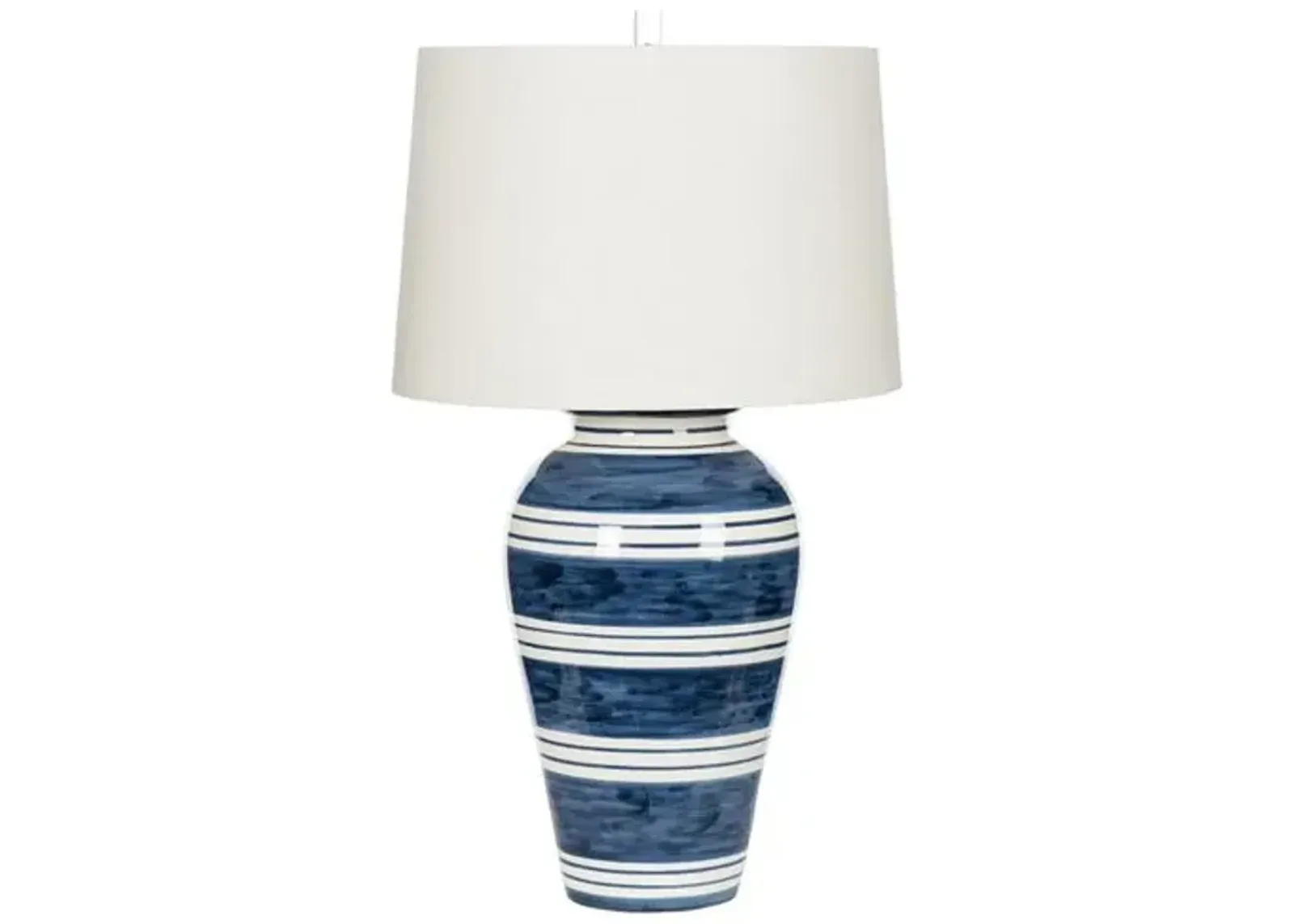 Bimini Table Lamp - Dark Blue - Bradburn Home