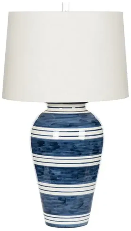 Bimini Table Lamp - Dark Blue - Bradburn Home