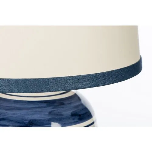 Bimini Couture Table Lamp - Dark Blue - Bradburn Home