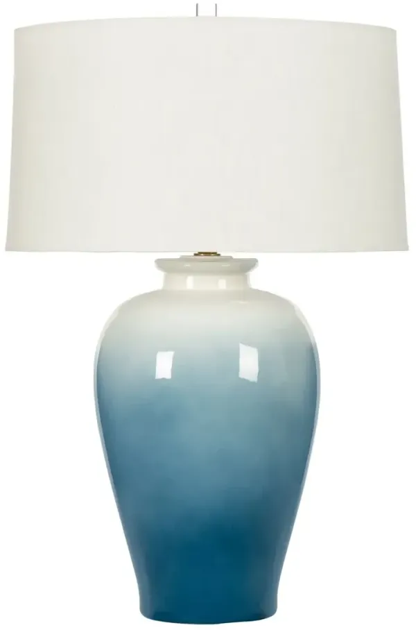 Seacliff Table Lamp - Blue Ombre - Bradburn Home