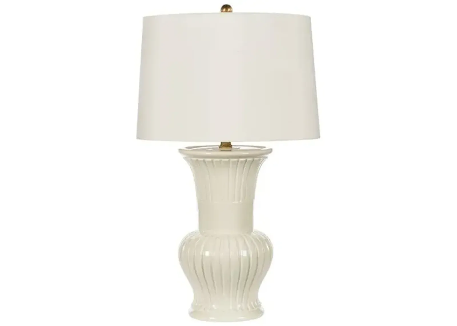 Heirloom Table Lamp - Antique White - Bradburn Home