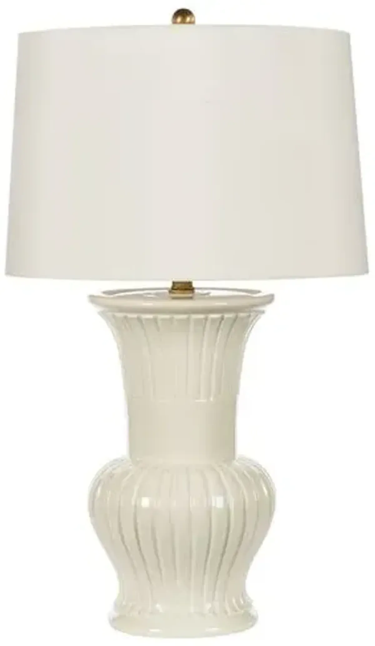 Heirloom Table Lamp - Antique White - Bradburn Home