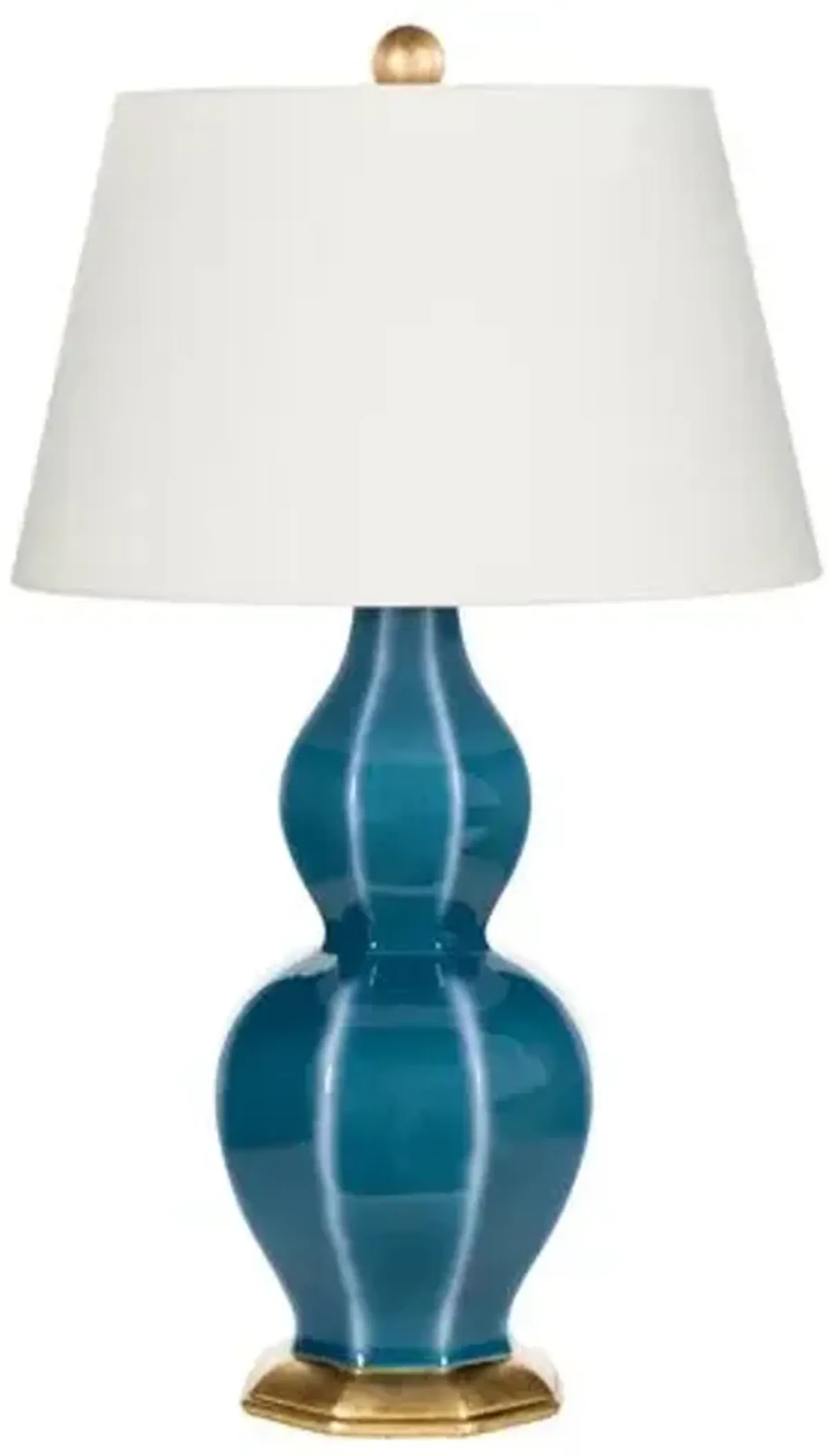 Azzuro Table Lamp - Blue - Bradburn Home