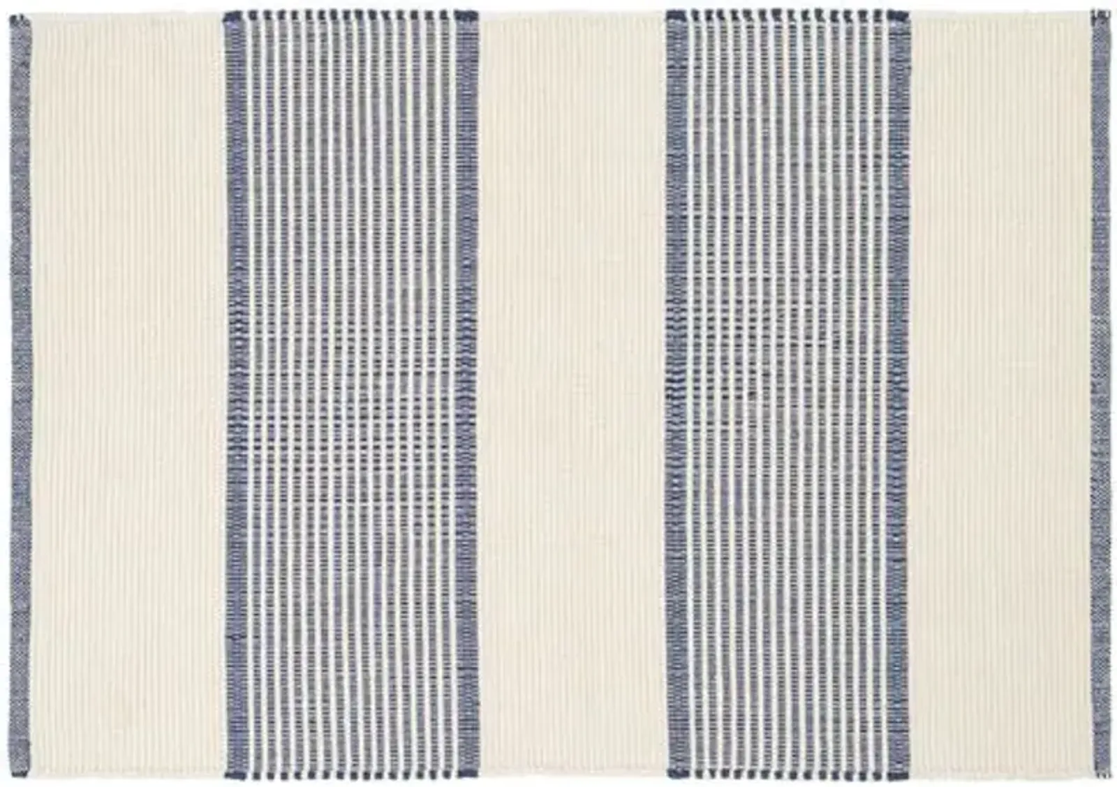 La Mirada Handwoven Rug - Navy - Mark D. Sikes - Blue - Blue