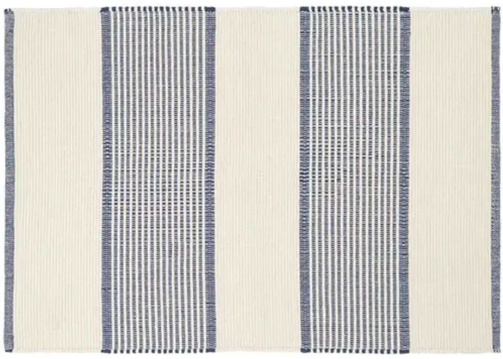 La Mirada Handwoven Rug - Navy - Mark D. Sikes - Blue - Blue