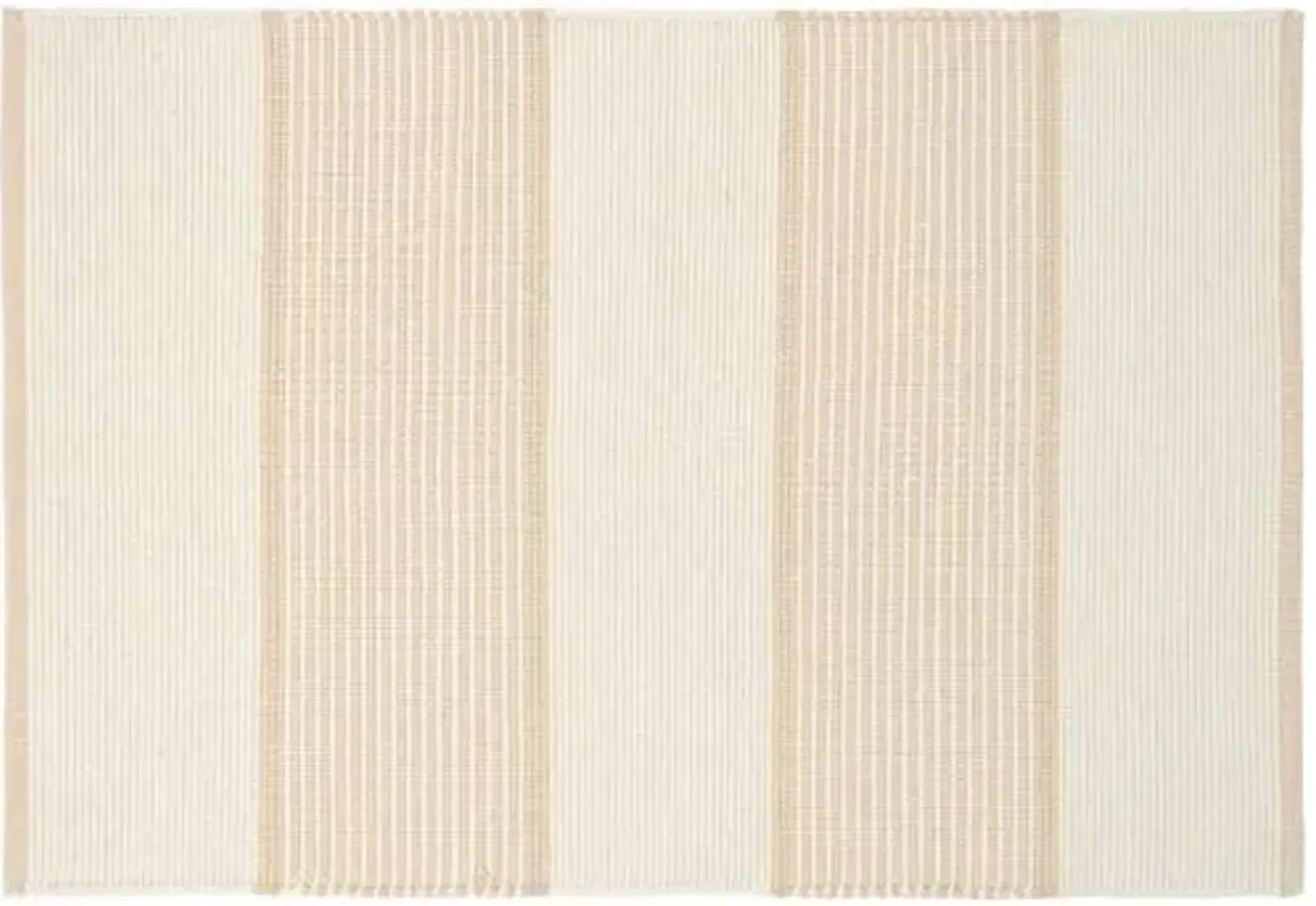 La Mirada Handwoven Rug - Wheat - Mark D. Sikes - Beige - Beige