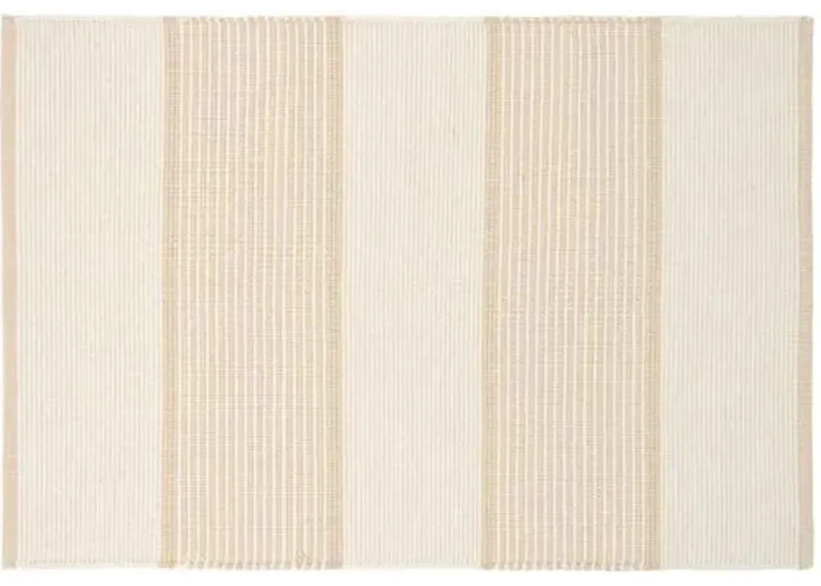 La Mirada Handwoven Rug - Wheat - Mark D. Sikes - Beige - Beige