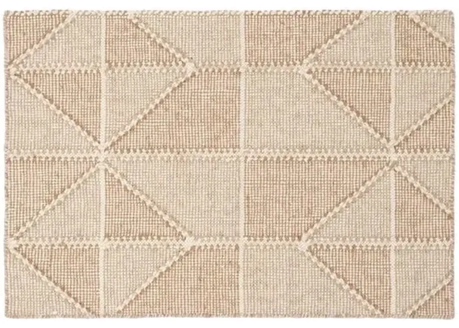 Ojai Handwoven Rug - Wheat - Mark D. Sikes - Beige - Beige