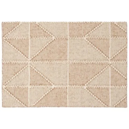 Ojai Handwoven Rug - Wheat - Mark D. Sikes - Beige - Beige