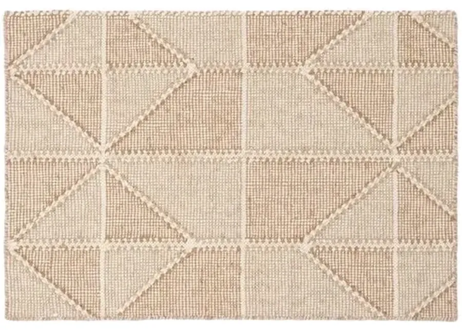 Ojai Handwoven Rug - Wheat - Mark D. Sikes - Beige - Beige