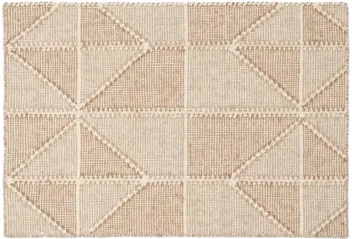 Ojai Handwoven Rug - Wheat - Mark D. Sikes - Beige - Beige