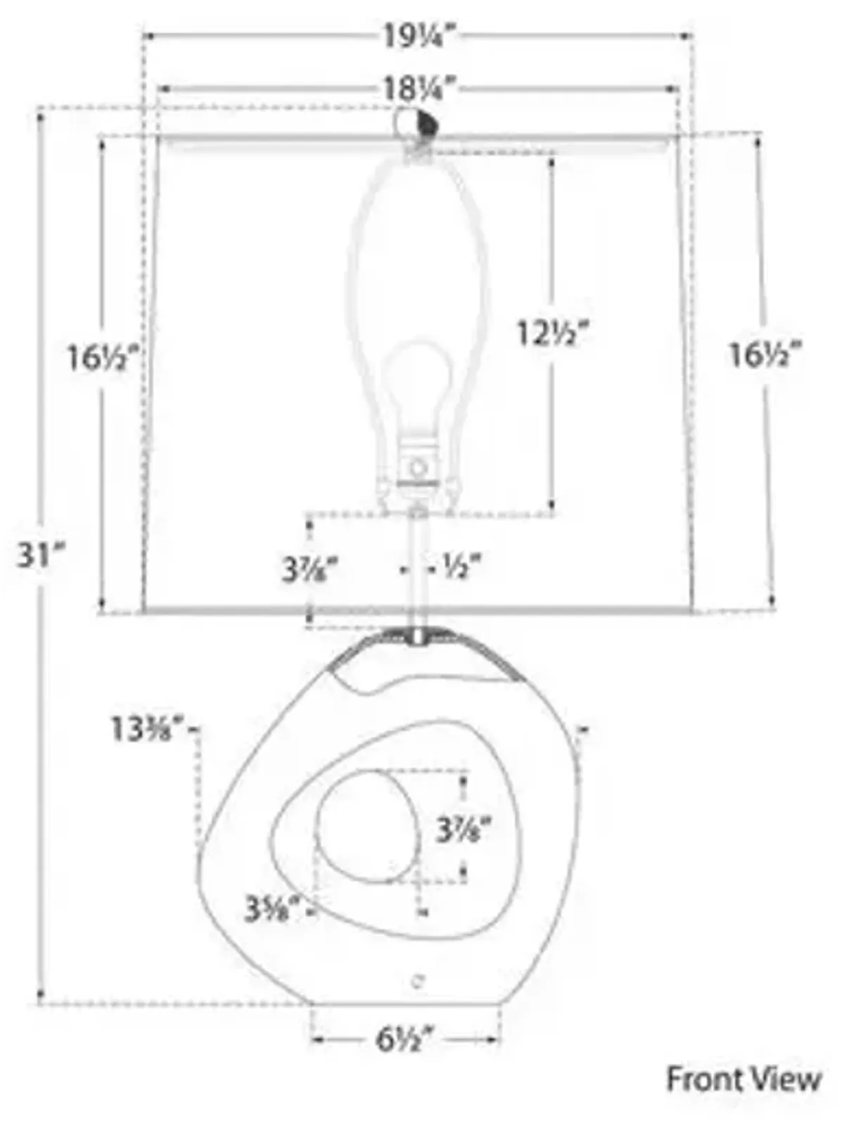 Visual Comfort - Paco Table Lamp