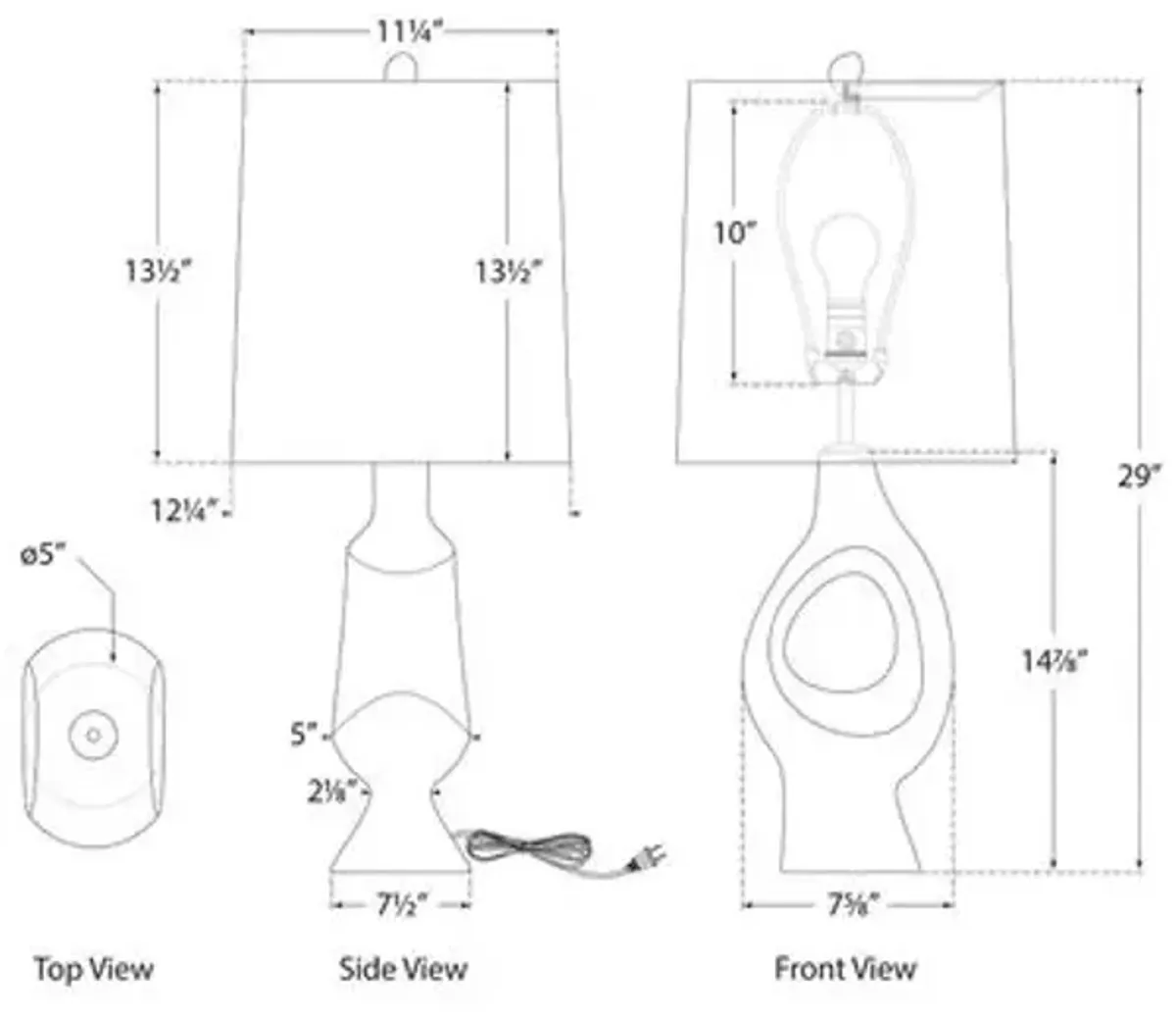 Visual Comfort - Capra Table Lamp