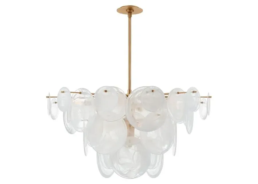 Visual Comfort - Loire Large Chandelier - Clear