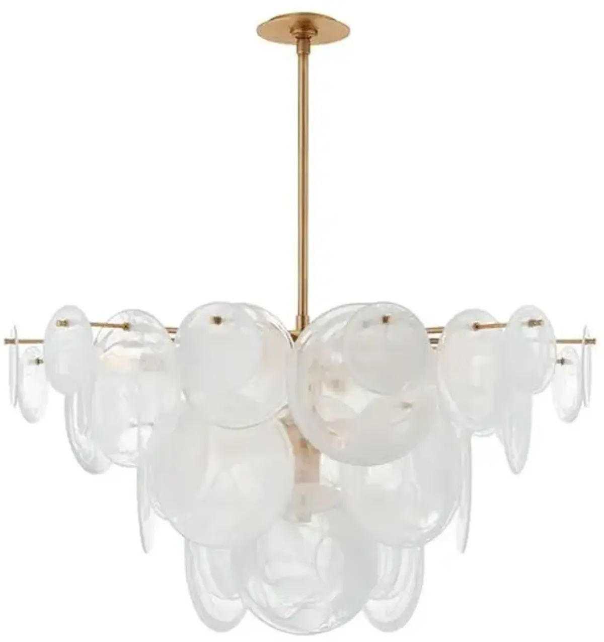 Visual Comfort - Loire Large Chandelier - Clear