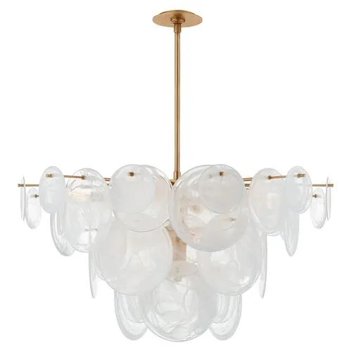 Visual Comfort - Loire Large Chandelier - Clear