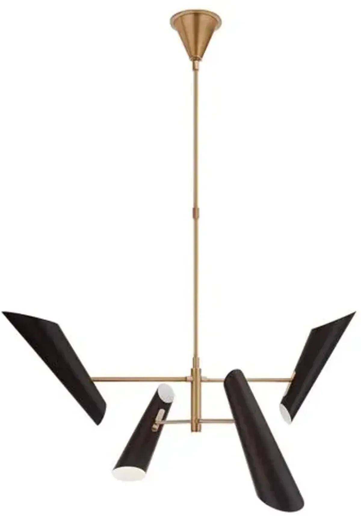 Visual Comfort - Franca Chandelier - Black