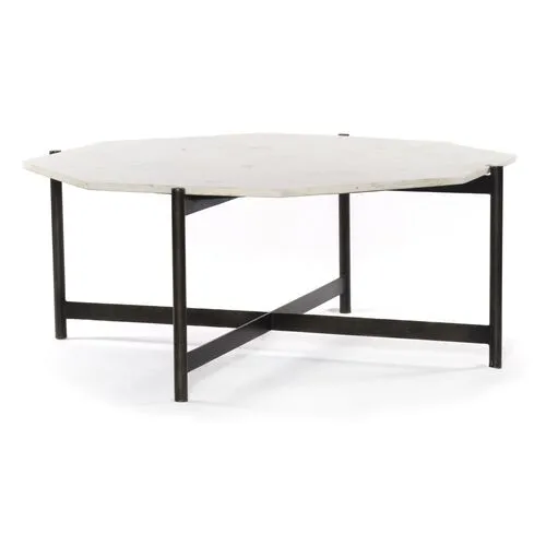 Adi Coffee Table - White Marble