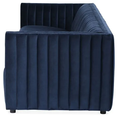 Capri Sofa - Sapphire Velvet