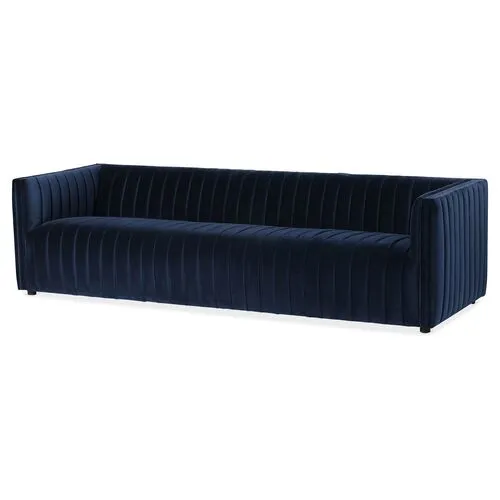 Capri Sofa - Sapphire Velvet