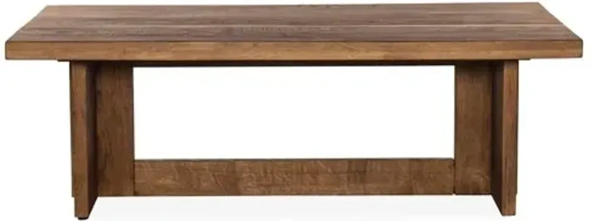 Bonnie Coffee Table - Dark Smoked Oak