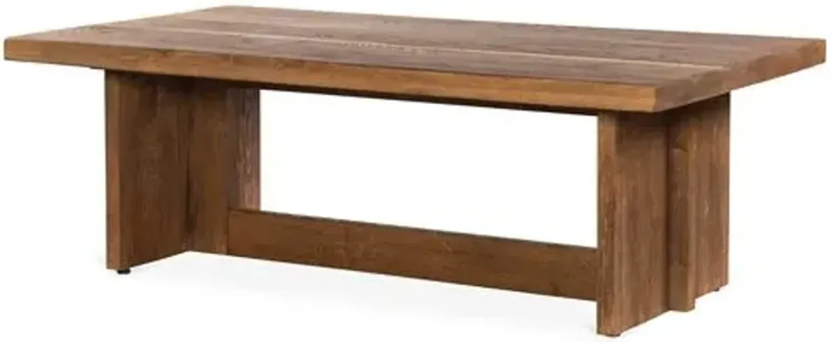 Bonnie Coffee Table - Dark Smoked Oak