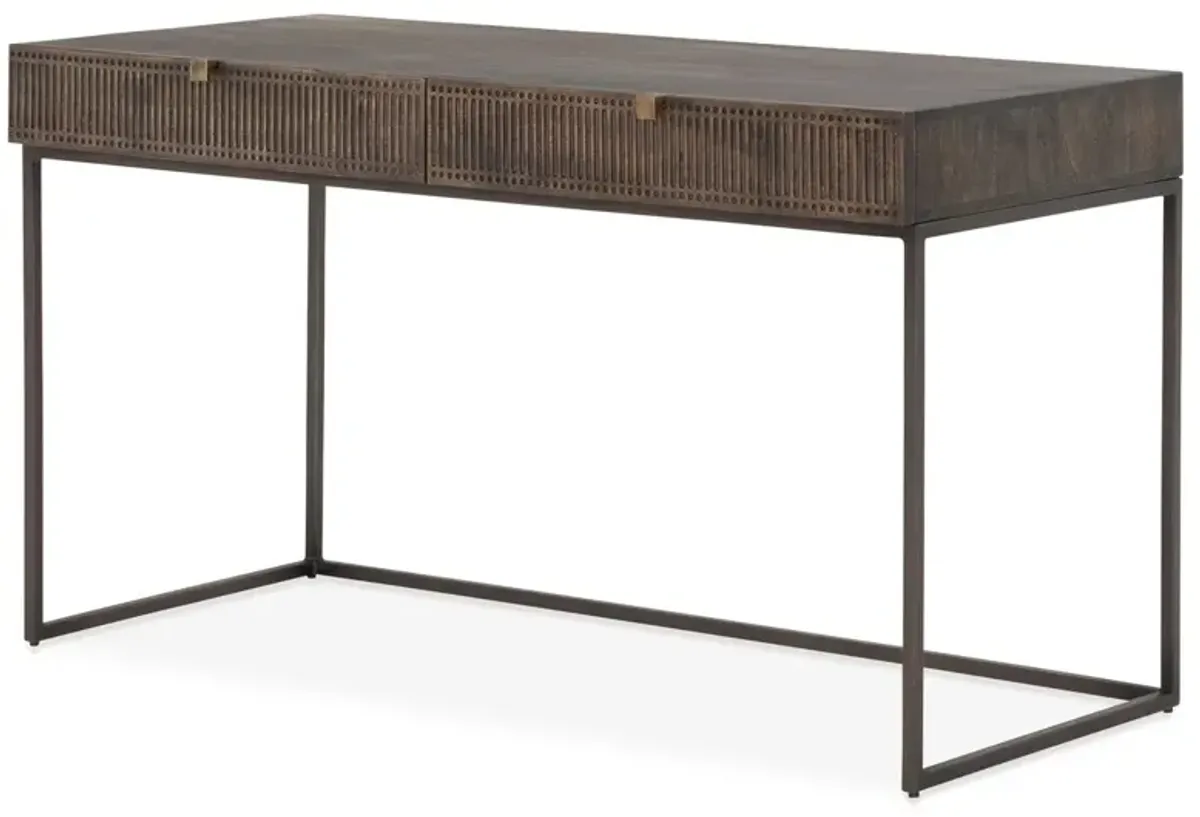 Margarita Filing Cabinet, Vintage Brown