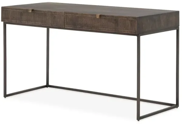 Margarita Filing Cabinet, Vintage Brown