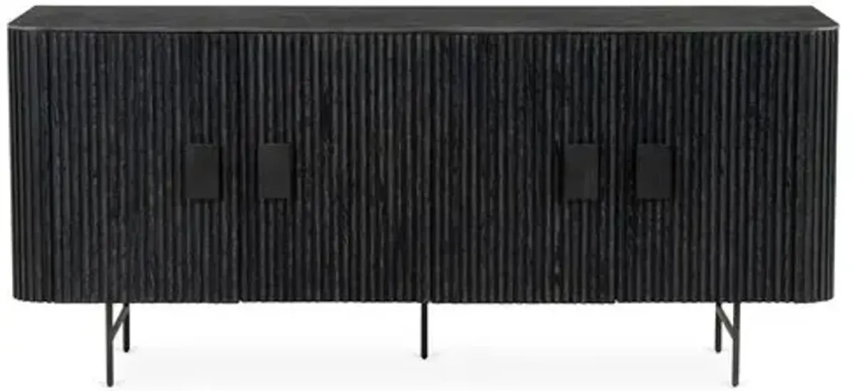 Lauren Sideboard - Blackwash