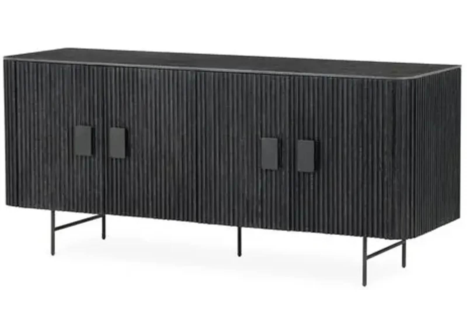 Lauren Sideboard - Blackwash