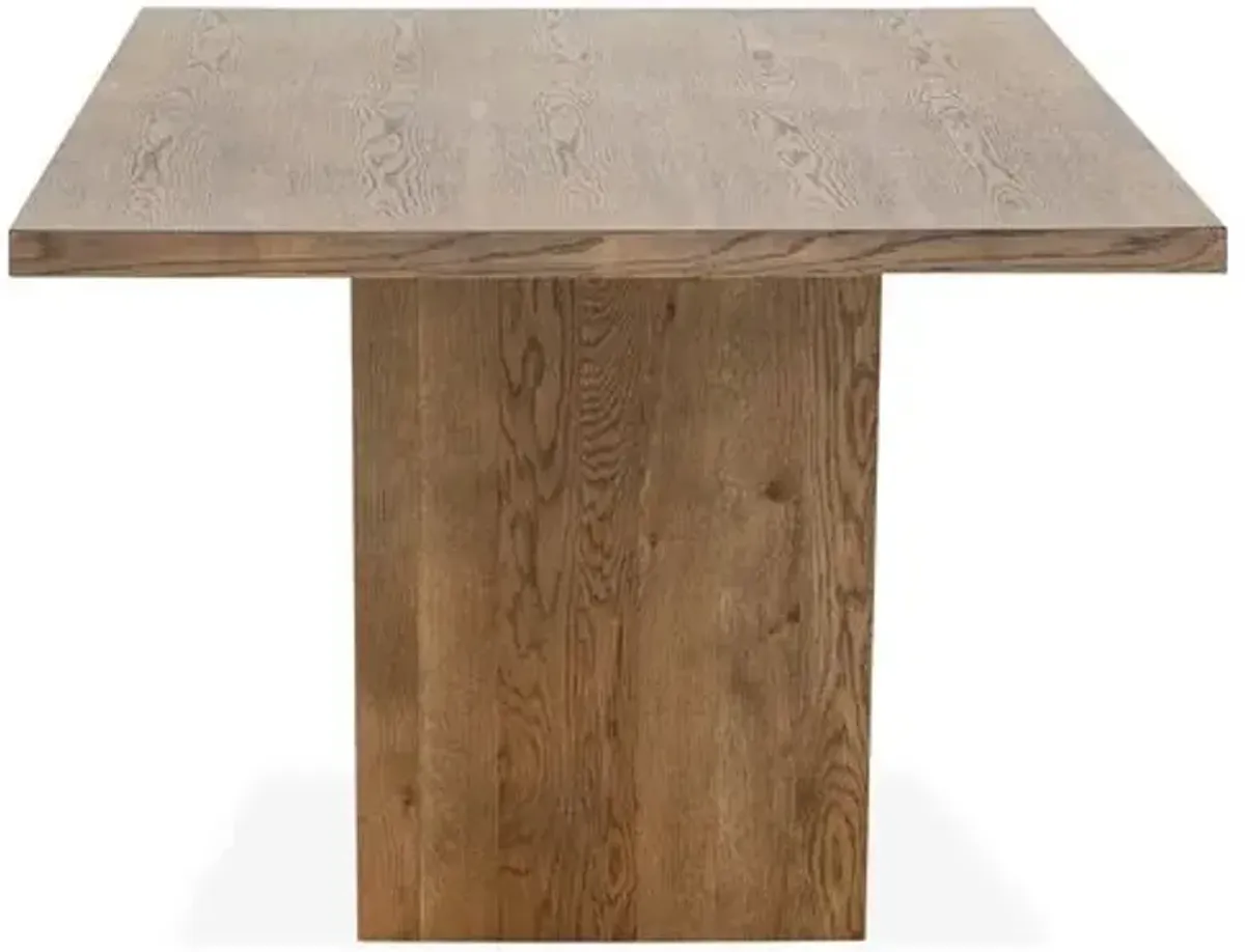 Raffi Dining Table - Gray Oak