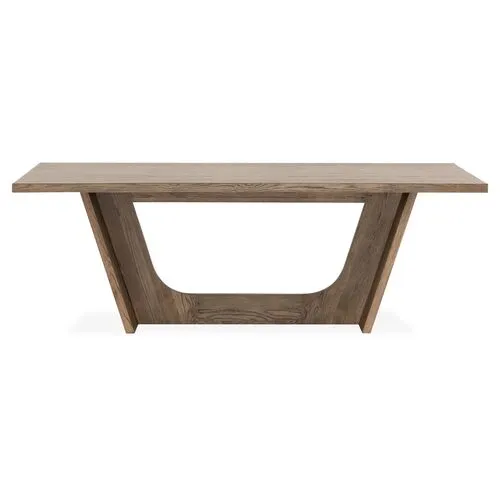 Raffi Dining Table - Gray Oak