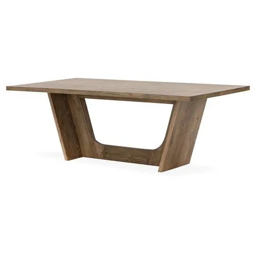 Raffi Dining Table - Gray Oak