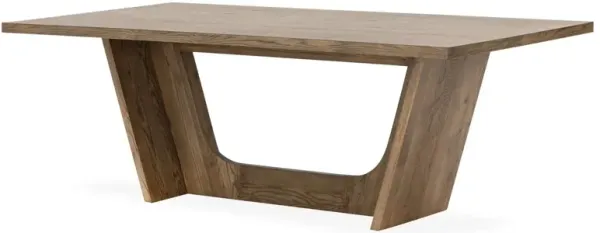 Raffi Dining Table, Gray Oak
