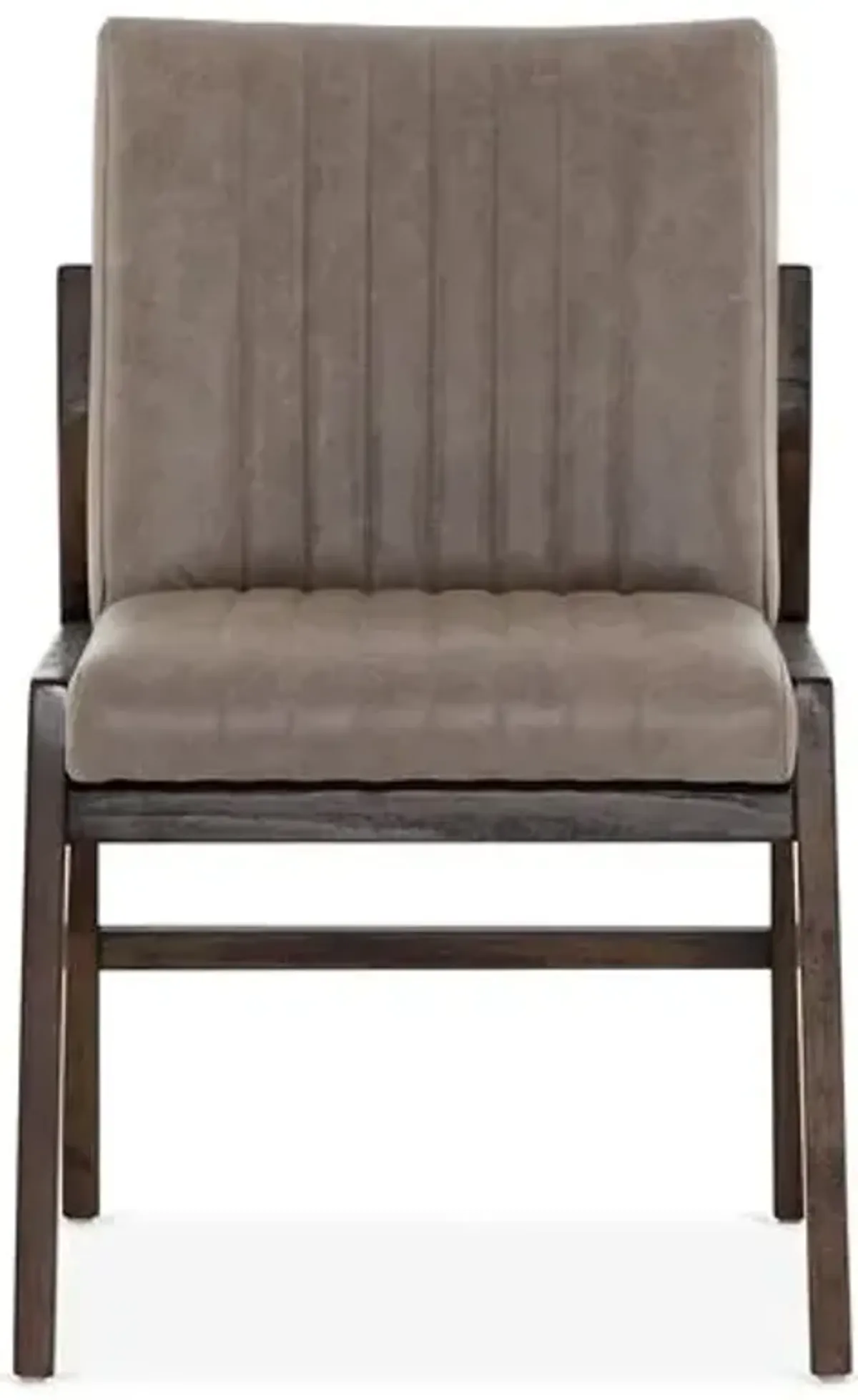 Ava Side Chair - Gray Leather