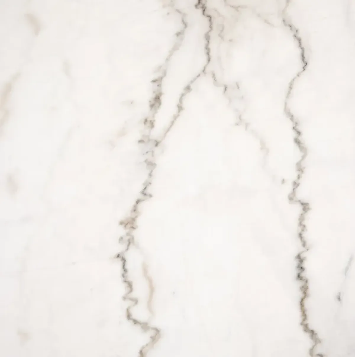 Ray 55" Dining Table, White Marble