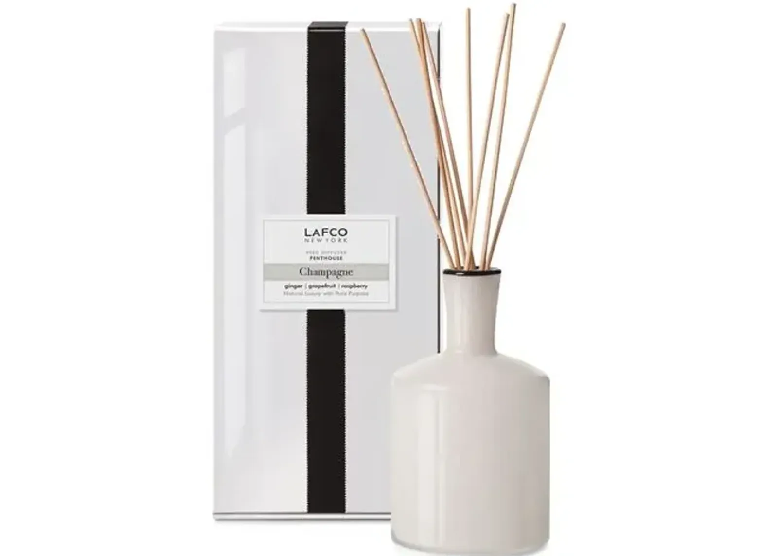 Reed Diffuser - Champagne - LAFCO New York - White