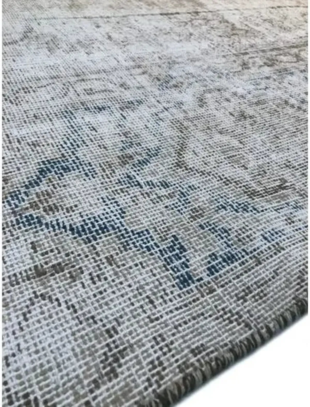 8'x11' Hannah Hand-Knotted Rug - Ivory - F.J. Kashanian - Ivory