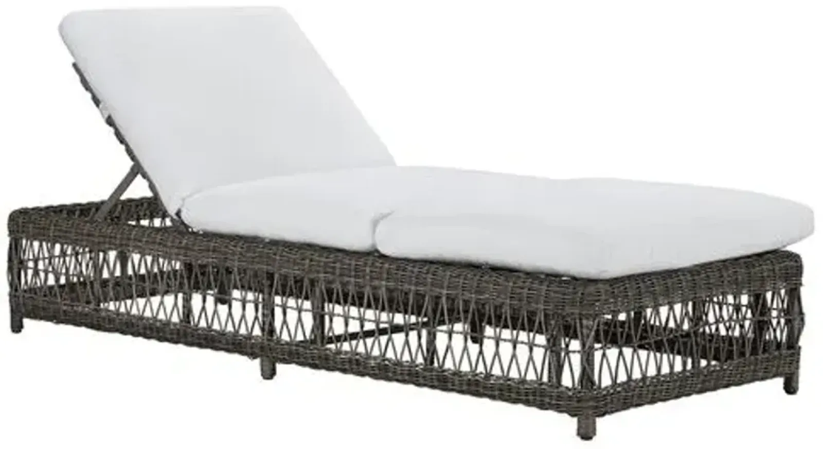 Mystic Harbor Outdoor Chaise - French Gray - Lane Venture - Comfortable, Sturdy, Stylish