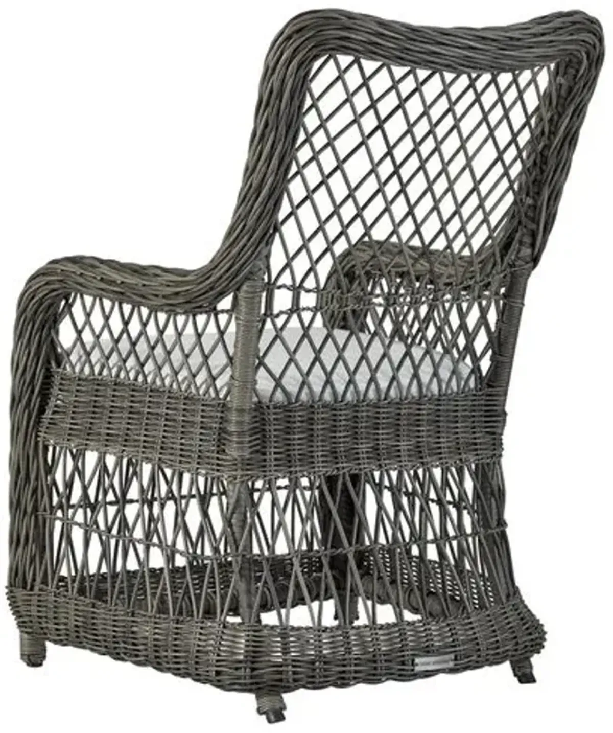 Mystic Harbor Outdoor Armchair - French Gray - Lane Venture - White